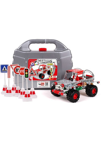 Дитячий Конструктор металевий "Авто" 3855TXK, 312 деталей ТехноК (302386526)