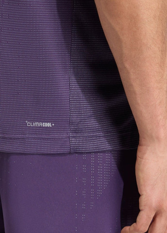 Фиолетовая футболка airchill adidas