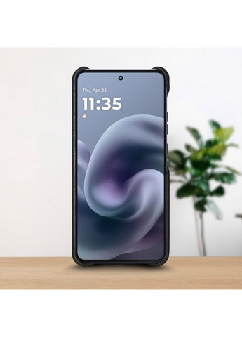 Кожаная накладка WoodBacker для Motorola Moto G86 (79752) Stenk (362376377)