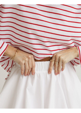 Белая кэжуал юбка 21 - 1567 Lilove