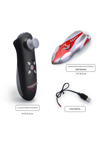 Дитячий міні-катер Otters з дистанційним керуванням високошвидкісний трюковий з підсвічуванням фіолетовий ORIGINAL (305836643)