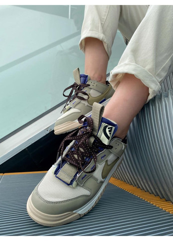 Бежеві Осінні кросівки чоловічі nike sb dunk low olive dark purple найк сб данк No Brand