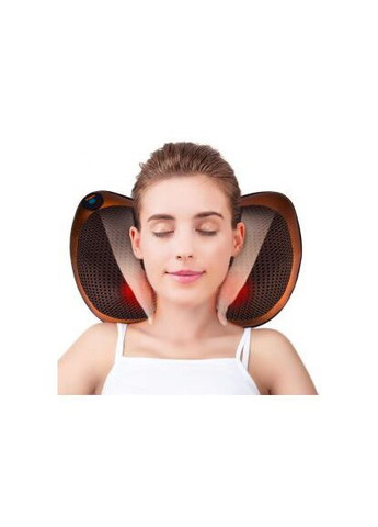 Масажна подушка Massage Pillow з інфрачервоним прогрівом роликова No Brand (348118942)