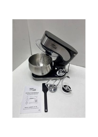 Тестомес 4в1 з неіржавкої сталі 6 л 3500 Вт Чорний ZP-136 Zepline (323210310)