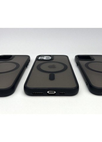 Чохол MagSafe на 11 PRO MAX магнітний кейс чохол на айфон 11 про макс магнітний black matte No Brand (369137034)
