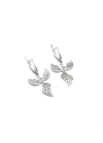 Серьги феникс 9619 Maxi Silver (391263064)