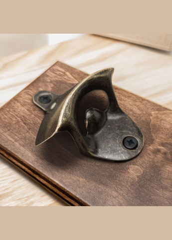 Открывалка для бутылок "Здесь живет хорошее настроение" (BD-OB-20), светлая BeriDari (355372333)