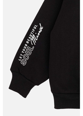 First Kids світшот чорний футер