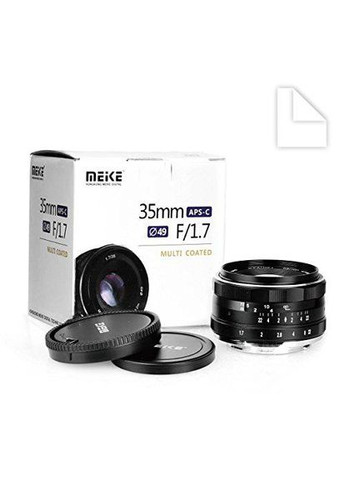 Объектив 35 mm F/1.7 MC для Panasonic, Olympus и т. д. (Micro 4/3 - mount) Meike (372477209)