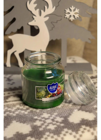 Свеча ароматическая з ковпачком Зимнее дерево AURA (368236363)