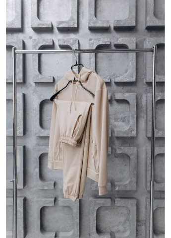 Костюм жіночий беж двохнитка No Brand (362699774)