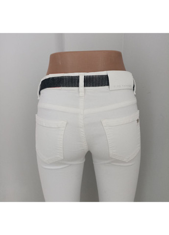 Джинси Euro жіночі білі скіні стрейч завужені 26 No Brand - (363054008)