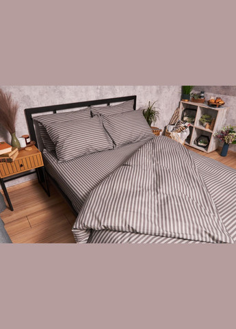 Комплект постільної білизни Бязь Gold Люкс сімейний 160х220х2 наволочки 4х70х70 (MS-820003464) Moon&Star Ice Grey (288043329)