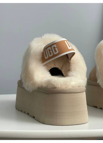 Funkette Slipper Platform Sand Угги платформа фанкеты слипперы UGG (361155023)