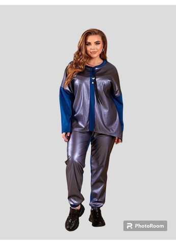 Жіночий костюм з еко-шкіри Style Point (351542603)