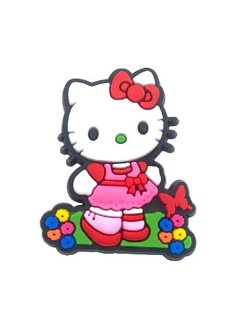 Хеллоу Китти наклейки Hello Kitty стикеры Джибитсы 3D 25 шт аксессуары Shantou (332996872)