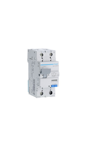 Диференціальний автоматичний вимикач AD990J 1P+N 6kA C40A 30mA тип A дифавтомат (3314) Hager (265535450)