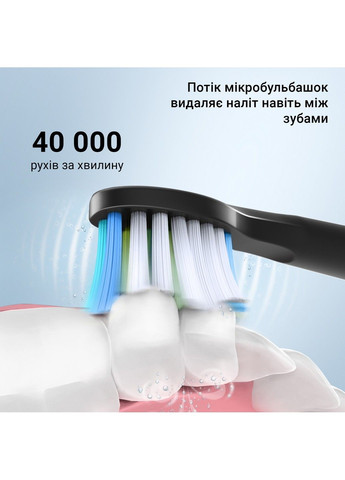 Електрична зубна щітка E11 black Fairywill (289355118)