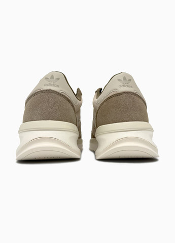 Кроссовки женские Adidas SL 72 RTN Beige Brown | Адидас СЛ 72 бежевые No Brand бежевые демисезоны (341485848)