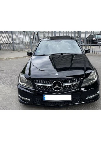 Решетка радиатора Mercedes C-class W204 (B-W204065) No Brand (381820598)
