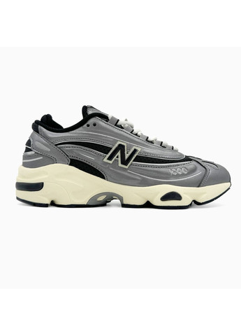 Чорні Осінні кросівки чоловічі new balance 1000 silver / black нью беланс 1000 No Brand