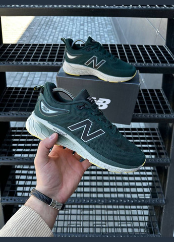 Темно-зеленые всесезонные мужские кроссовки No Brand