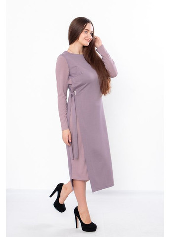 Фиолетовое праздничный платье женское (p-7721) Носи своє однотонное