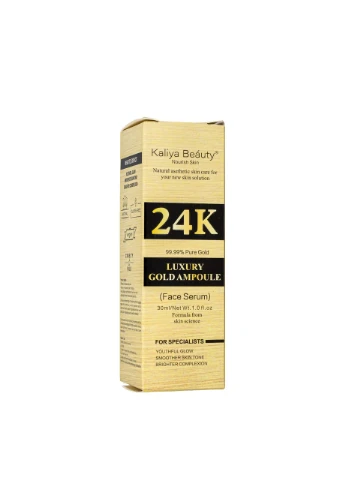 Сироватка для обличчя омолоджування 24K Pure Gold 30 мл NO 9132 Kaliya (302725766)