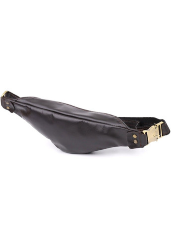 Бананка для мужчин из гладкой натуральной кожи 23135 Коричневый Shvigel (335081588)