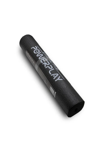 Коврик для йоги и фитнеса 4010 PVC Yoga Mat Черный (173x61x0.6) PowerPlay (345715121)