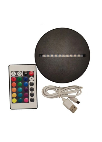 Акриловый 3D стветильник - ночник Аниме Магическая битва Годжо Сатору 16 цветов + пульт No Brand (316221568)