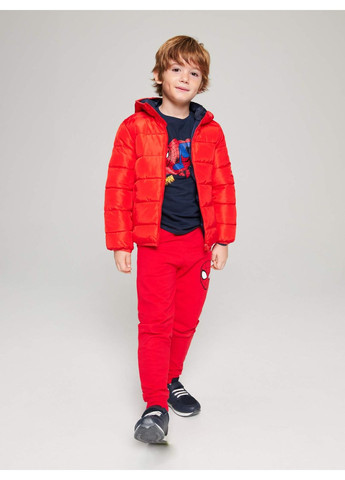 Комбинированная демисезонная куртка для мальчика orange/dark blue, размер Sinsay 5540~01