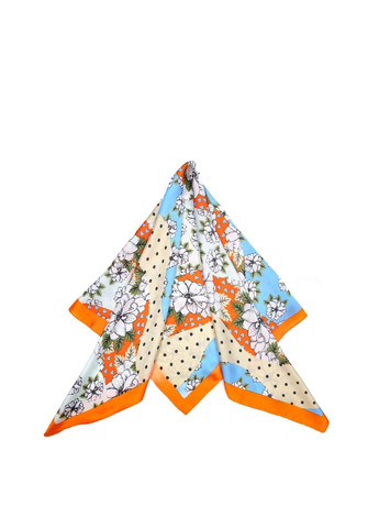 Хустка жіноча з принтом атлас різнокольорова КІОДЖА LuckyLOOK 747-760 (324646355)