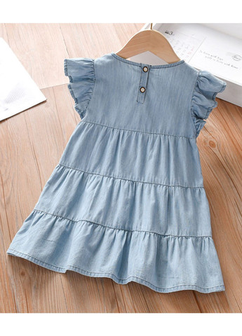 Голубое платье джинсовое No Brand (292849309)