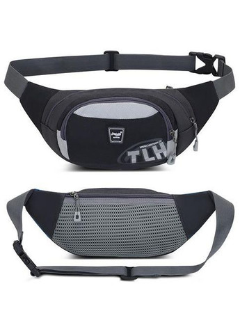 Поясная сумка слинг Tanluhu . 4,5л. 37х15х8см. Черная. Сумка бананка. Bd Sport (311222348)