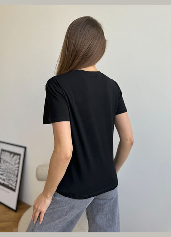 Черная летняя футболки Magnet WN20-608
