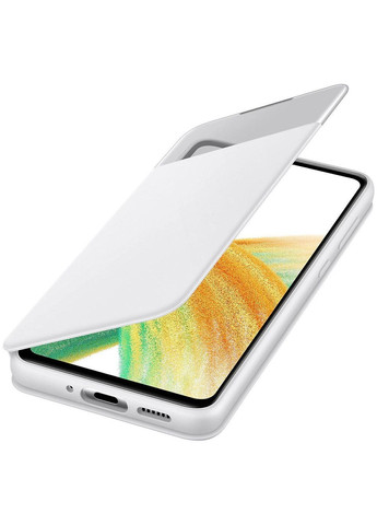 Чохол-книжка S View Wallet Cover для Galaxy A33 SM-A336 White (EF-EA336PWEGRU) Samsung (341490170)