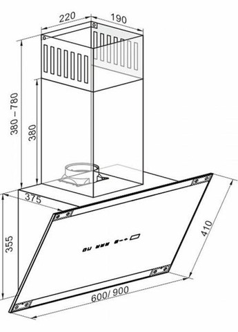 Вытяжка AT 9445 ElfAD Eco Kaiser (368581602)