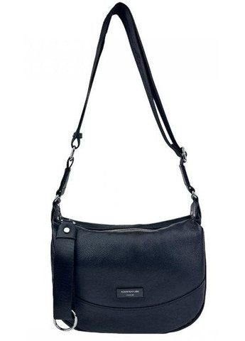 Кожанае женская наплечная сумка Черный UnaBorsetta (326488137)