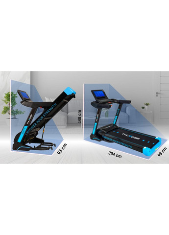 Беговая дорожка электрическая IGNITE-S-TFT-BLACK Thunder (365242977)