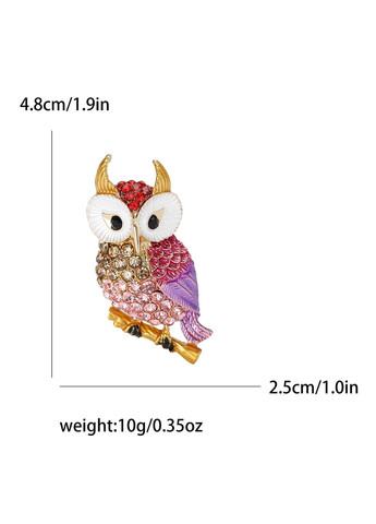 Брошь Сова (494693349) No Brand (360969788)