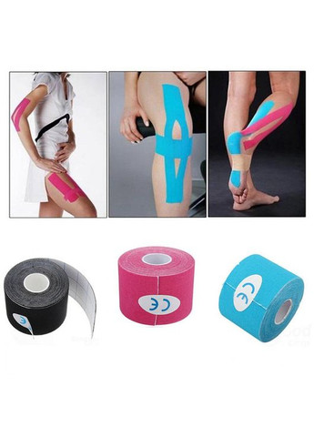 Тейп кінезіо 2,5 см, Рожевий камуфляж, кінезіологічна стрічка Kinesiology Tape, 2,5 см No Brand (350349800)