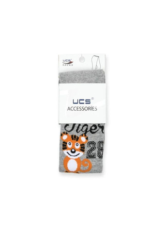 Колготки "Tiger" (M0C0301-0857-5B-graymelange) UCS SOCKS (257143376)