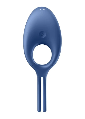 Эрекционное кольцо с вибрацией Swordsman BlueSatisfyer 11159 Satisfyer (392050440)