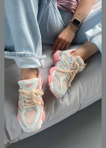 Кросівки жіночі New Balance 9060 beige pink gray | Нью Беланс 9060 бежеві рожеві сірі No Brand бежеві демісезони (347223370)