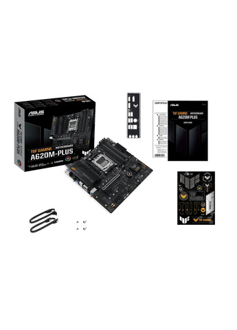 Материнcька плата TUF GAMING A620M-PLUS sAM5 A620 4xDDR5 HDMI DP mATX Asus (314749159)