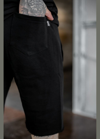 Шорти чоловічі трикотажні чорні Intruder (329404768)