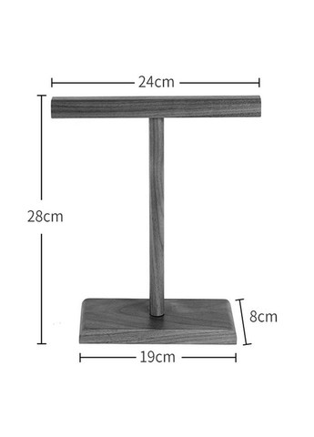 Стійка для навушників з дерева Бенсон мускат (НУП-003407) No Brand (328415187)