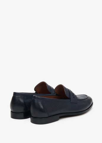 Синие лоферы, цвет синий Estro