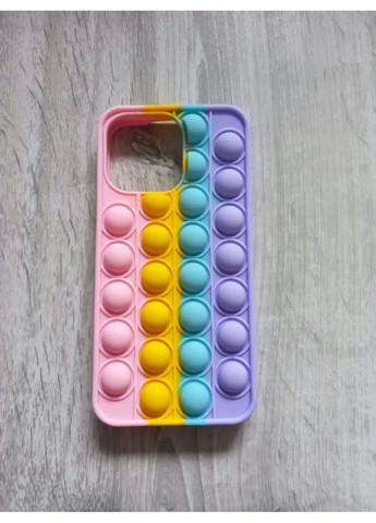 Чехол Pop it для 14 Pro Max Попит антистресс силиконовый цветной No Brand (360896660)